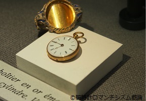 ”機械式時計。スイス国際時計博物館で撮影しました。懐中時計”